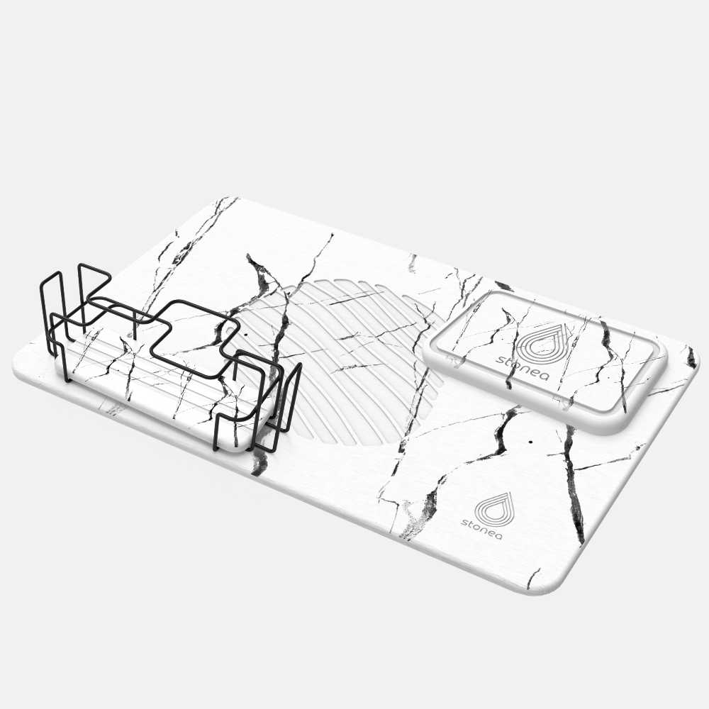 Accessoire en diatomite - Design épuré et moderne